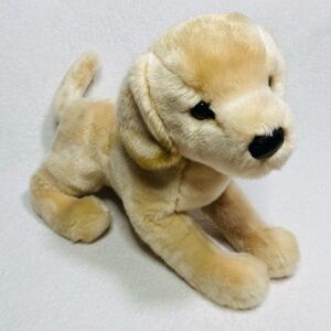 11” Bass Pro Shop Yellow Lab Puppy Plush
